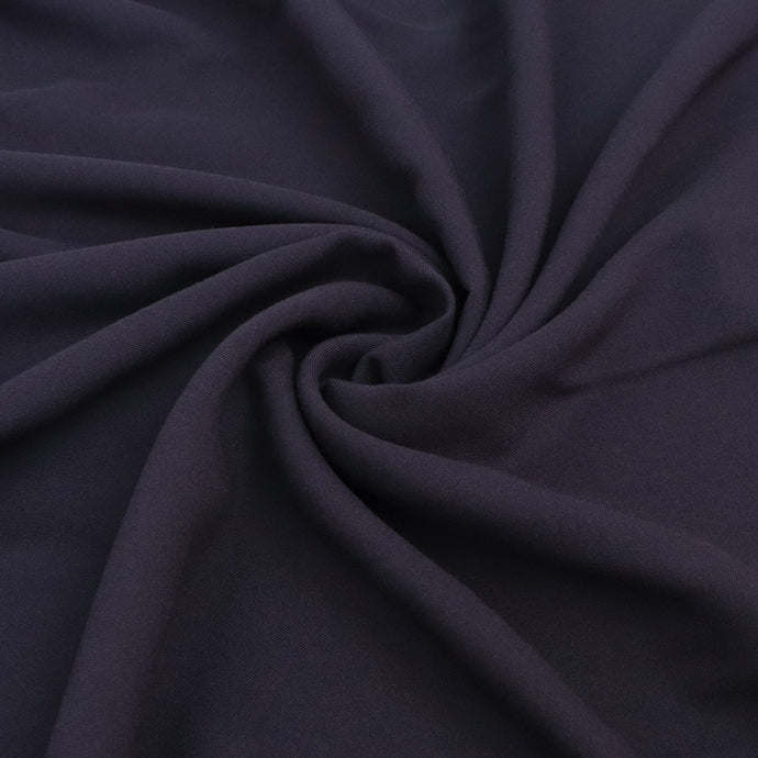 Viscose Twill - Navy Blue - END OF BOLT 66cm