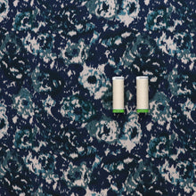 Viscose Twill - Ocean Flowers