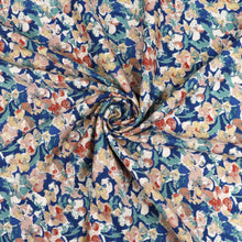 Viscose Twill - Painted Flowers