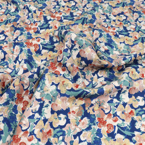 Viscose Twill - Painted Flowers