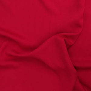 Viscose Twill - Red - END OF BOLT 103cm