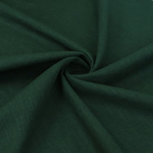 Washed Linen Cotton - Dark Green