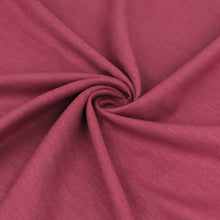 Washed Linen Cotton - Dark Rose