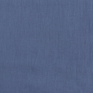 Washed Linen Cotton - Denim Blue