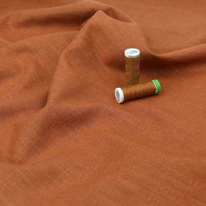 Washed Linen Cotton - Ginger