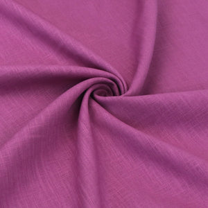 Washed Linen Cotton - Orchid