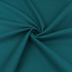 Washed Linen Cotton - Teal