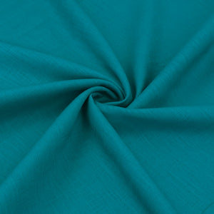 Washed Linen Cotton - Turquoise