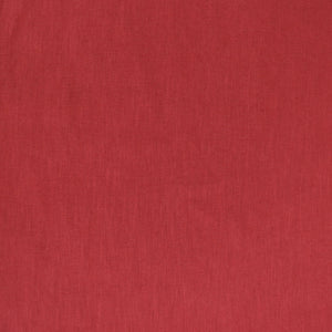 Washed Linen Cotton Lightweight - Red