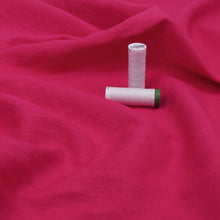 Washed Linen Ramie Cotton - Hot Pink