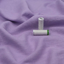 Washed Linen Ramie Cotton - Lilac Purple