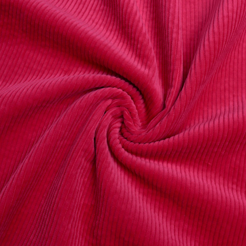 Washed Stretch Cotton Corduroy - Hot Pink – Sew Me Sunshine