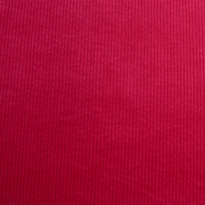 Washed Stretch Cotton Corduroy - Hot Pink