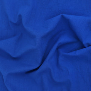 Washed Vintage Cotton - Cobalt Blue - END OF BOLT 84cm