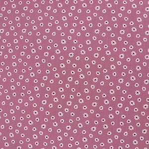 Washed Vintage Cotton - Daisy Meadow - Pink