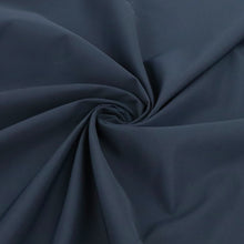 Water Repellant Cotton Blend Coating - Navy Blue