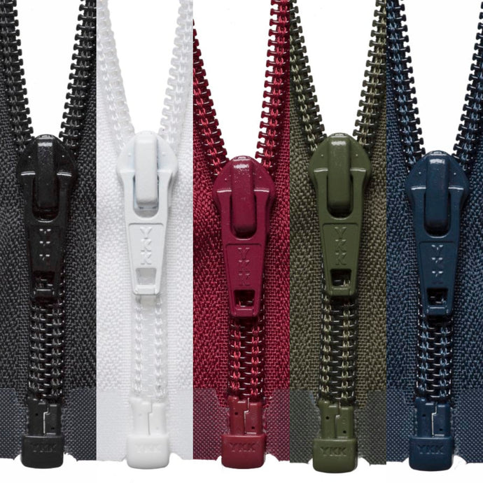 YKK Open Ended Zip - 61 cm / 24 inches - Variety of Colours