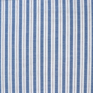 Yarn Dyed Cotton - Embroidered Stripe