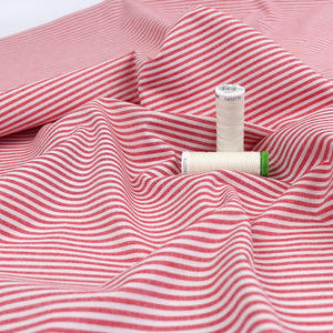 Yarn Dyed Cotton - Red Stripe