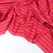 Yarn Dyed Cotton - Stripe - Raspberry Pink