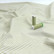 Yarn Dyed Cotton Stripe - Green