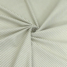 Yarn Dyed Cotton Stripe - Green
