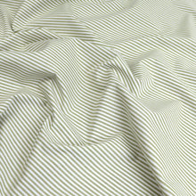 Yarn Dyed Cotton Stripe - Green