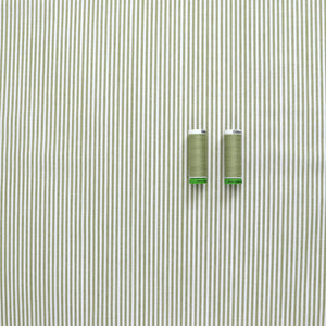 Yarn Dyed Cotton Stripe - Green