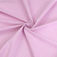 Yarn Dyed Cotton Stripe - Pink - END OF BOLT 61cm