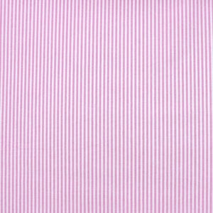 Yarn Dyed Cotton Stripe - Pink - END OF BOLT 61cm