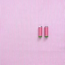Yarn Dyed Cotton Stripe - Pink - END OF BOLT 61cm