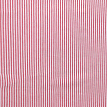 Yarn Dyed Cotton Stripe - Red