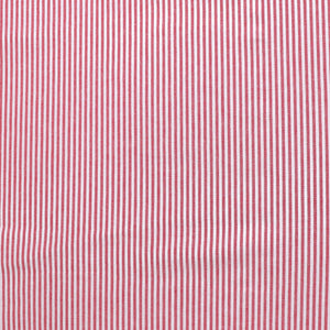 Yarn Dyed Cotton Stripe - Red