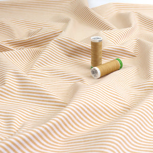 Yarn Dyed Cotton Stripe - Yellow