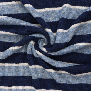 Yarn Dyed Knit - Blue Stripe