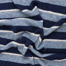 Yarn Dyed Knit - Blue Stripe