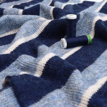 Yarn Dyed Knit - Blue Stripe