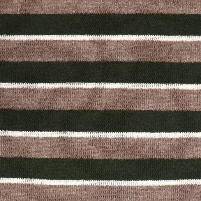 Yarn Dyed Knit - Green Stripe