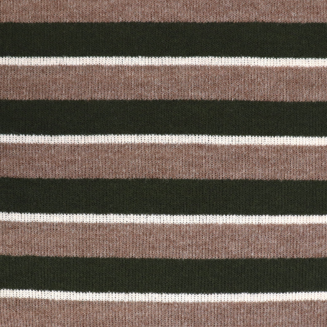 Yarn Dyed Knit - Green Stripe