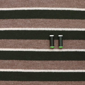 Yarn Dyed Knit - Green Stripe