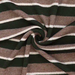 Yarn Dyed Knit - Green Stripe