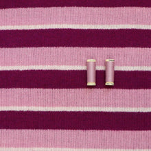 Yarn Dyed Knit - Pink Stripe