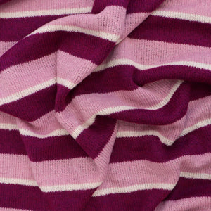 Yarn Dyed Knit - Pink Stripe