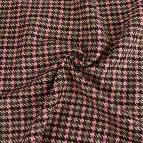 Deadstock Abraham Moon UK Wool - Pink + Olive