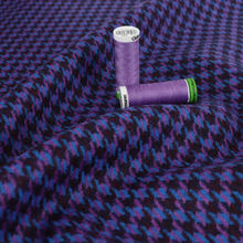 Deadstock Abraham Moon UK Wool - Purple + Blue