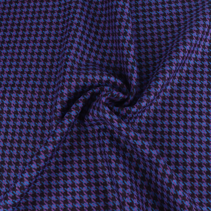 Deadstock Abraham Moon UK Wool - Purple + Blue