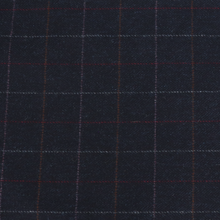 Deadstock Abraham Moon UK Wool - Blue Check
