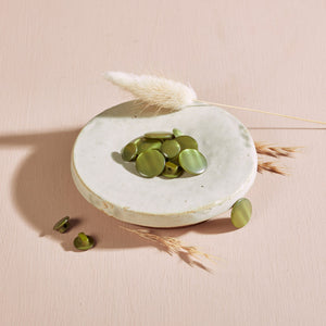 Swing Shank Button - Atelier Brunette - Matcha Leaf