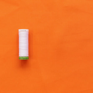 Deadstock Tencel™ Poplin - Orange - END OF BOLT 48cm