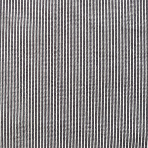 Denim 7oz - Hickory Thin Stripe - Black - END OF BOLT 83cm